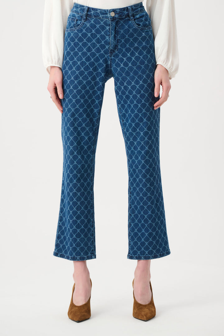 Joseph Ribkoff Featherweave Straight Jeans