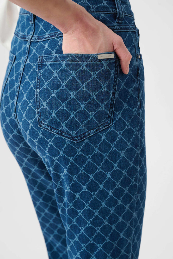 Joseph Ribkoff Featherweave Straight Jeans