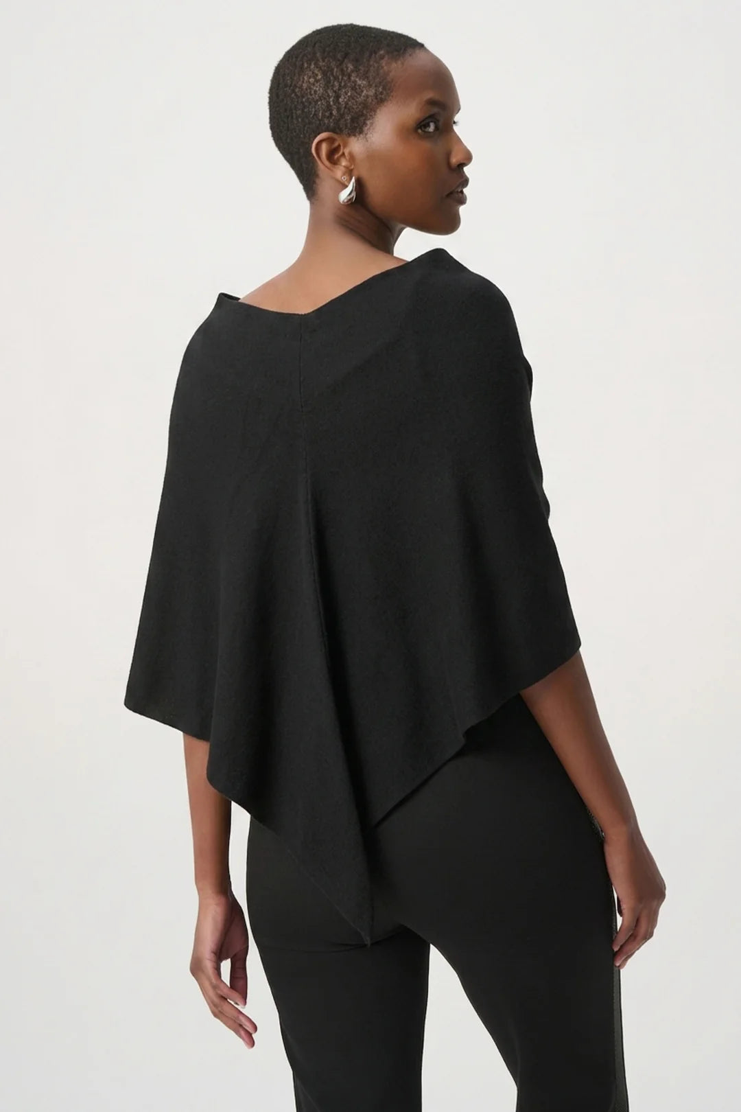 Joseph Ribkoff Faux Fur Draped Cover Up