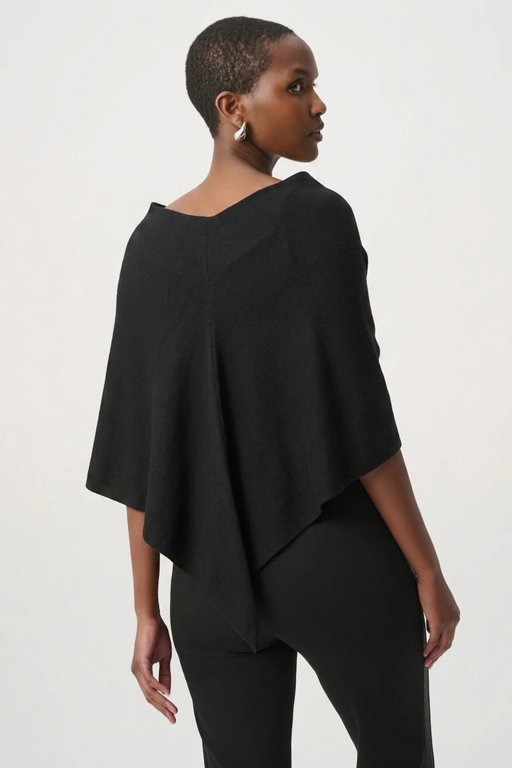 Joseph Ribkoff Faux Fur Draped Cover Up