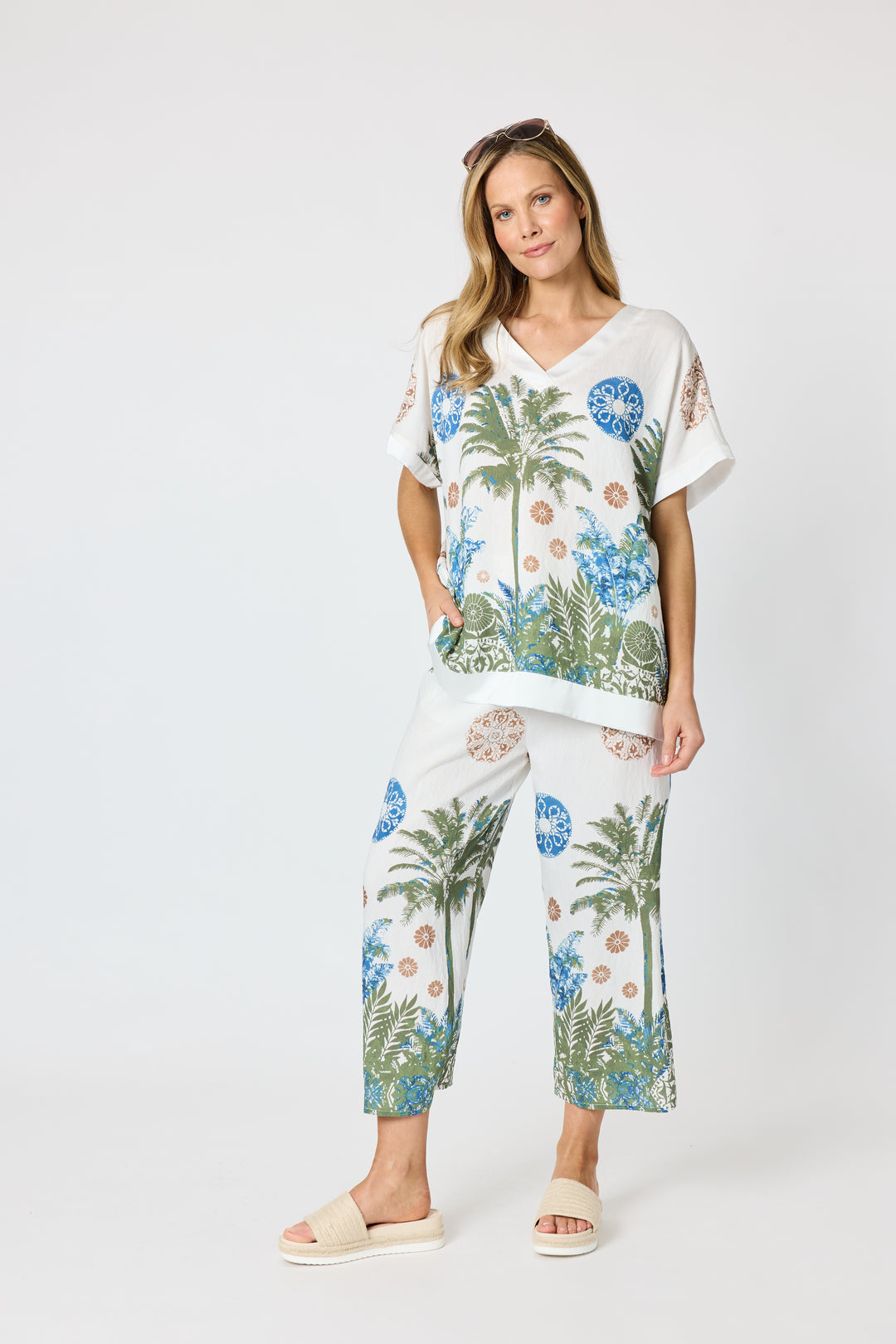 Clarity Escape Print Top