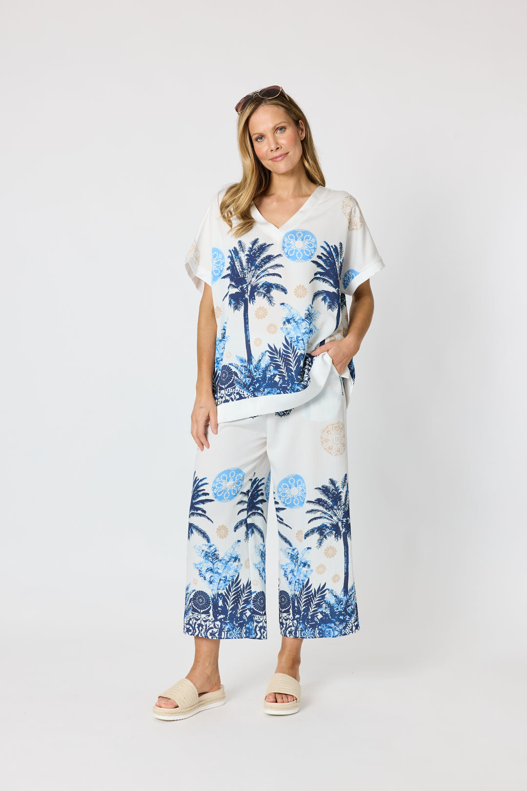 Clarity Escape Print Top