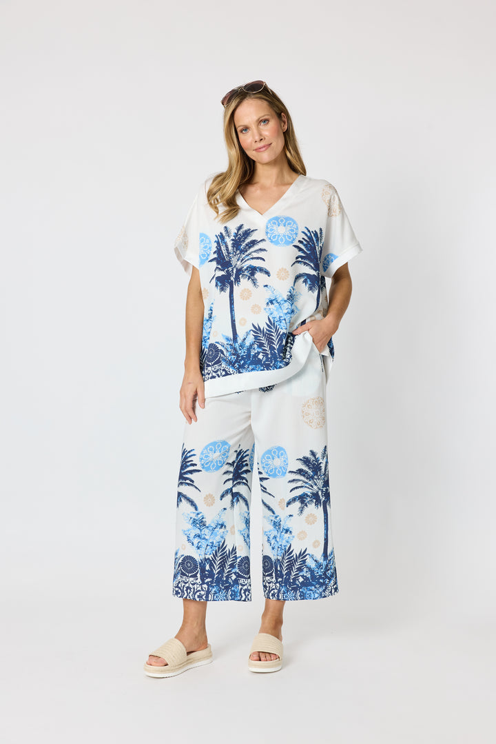 Clarity Escape Print Top