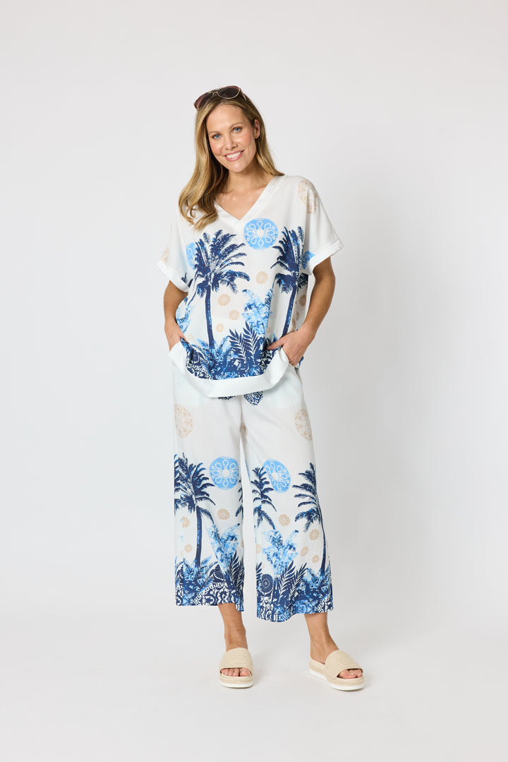 Clarity Escape Print Top