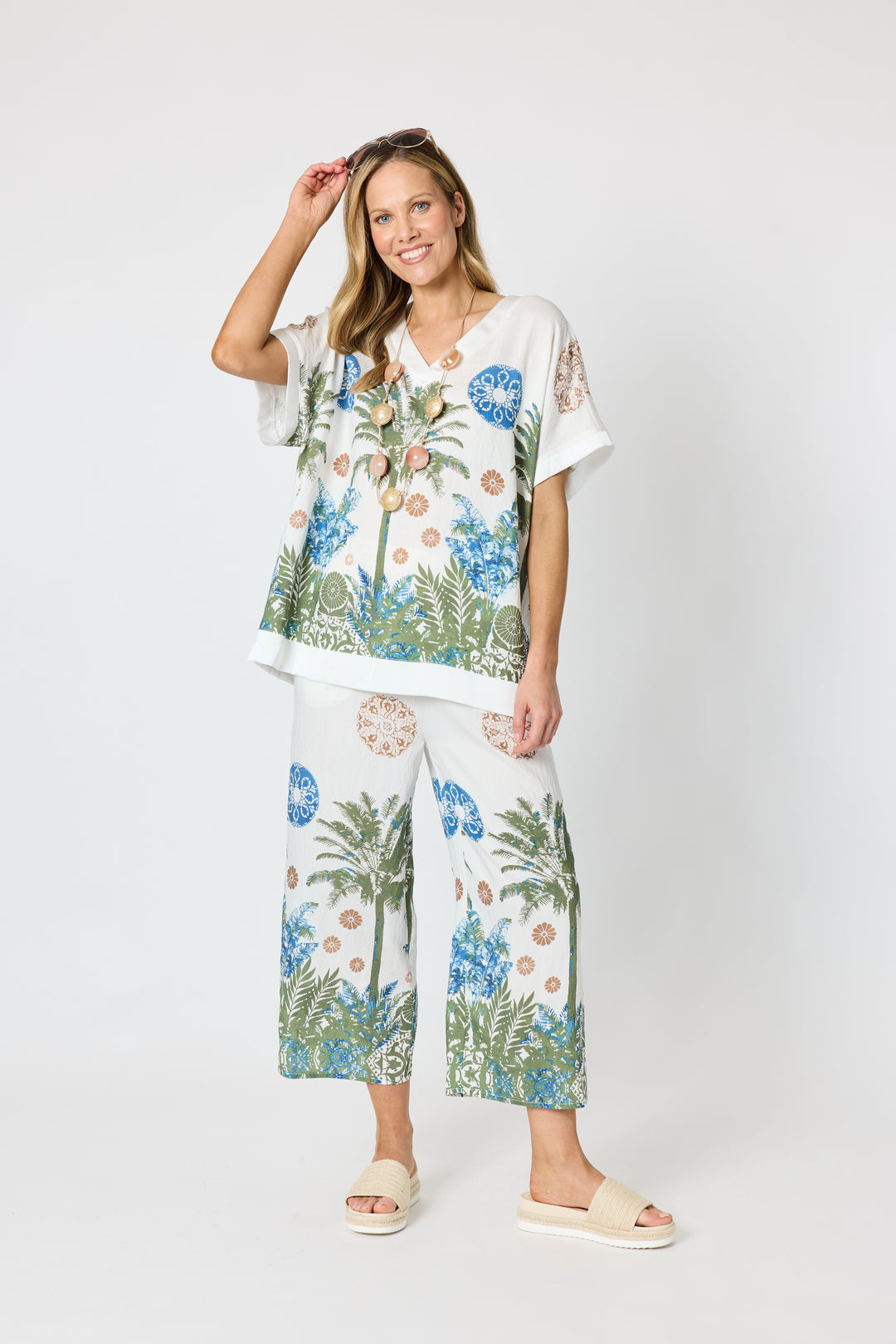 Clarity Escape Print Top