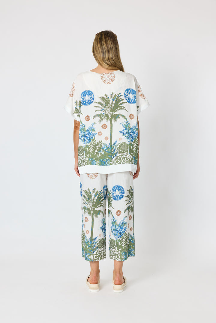 Clarity Escape Print Top