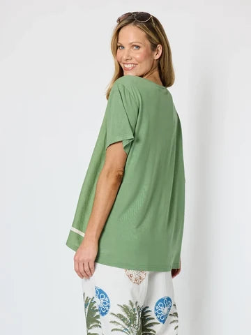 Clarity Bay Leaf Top