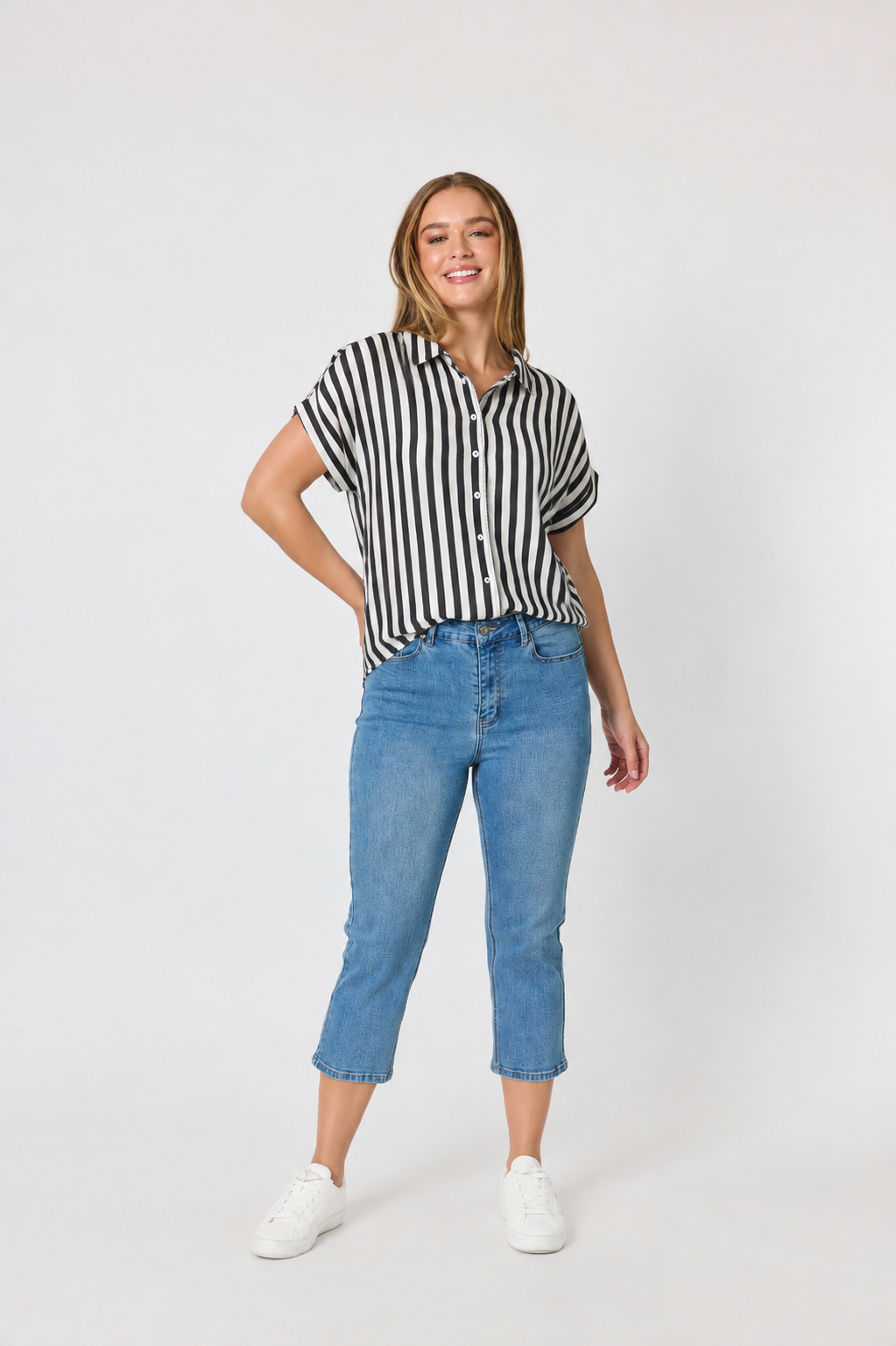 Threadz Bianca Stripe Shirt