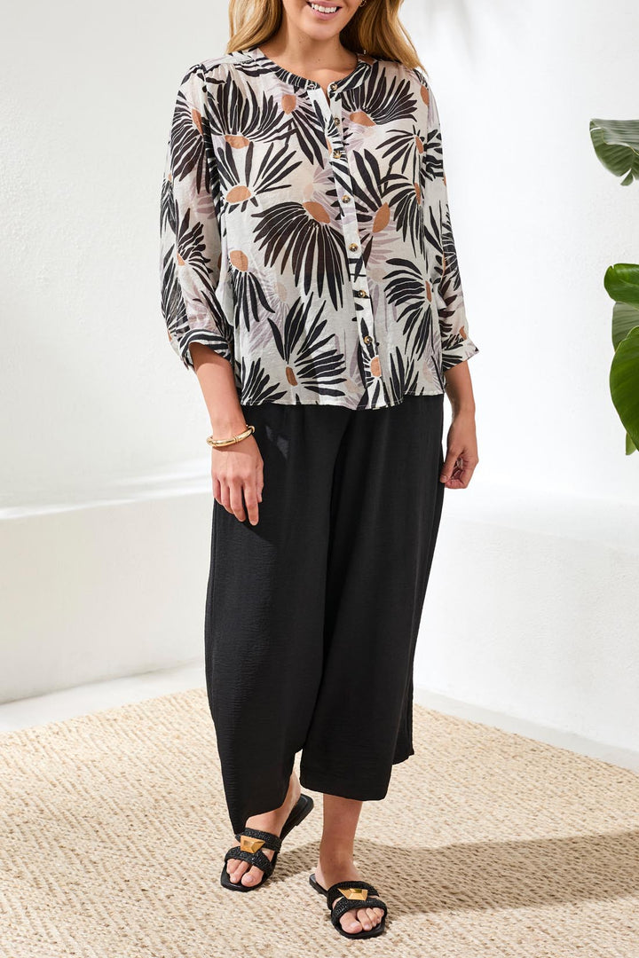Tribal Dolman Sleeve Blouse