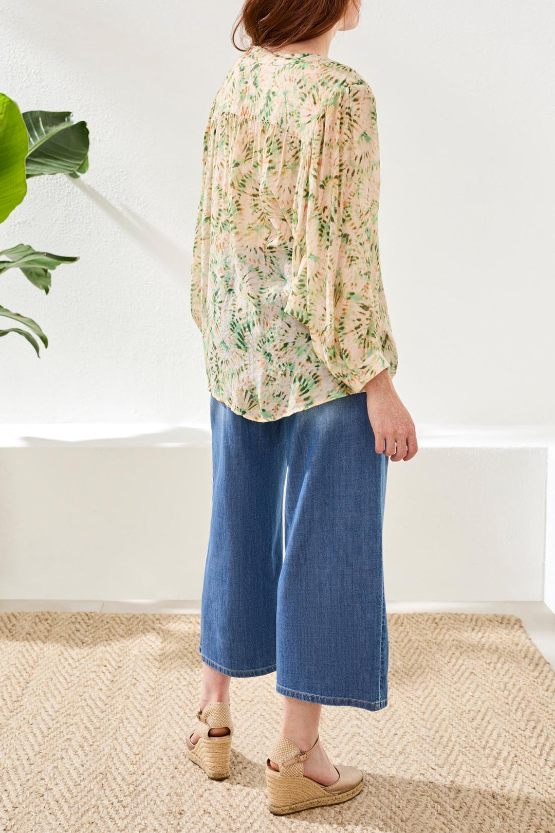 Tribal Dolman Sleeve Blouse