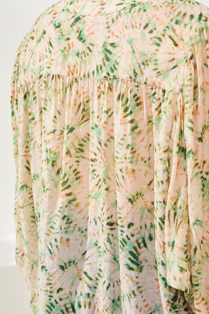 Tribal Dolman Sleeve Blouse