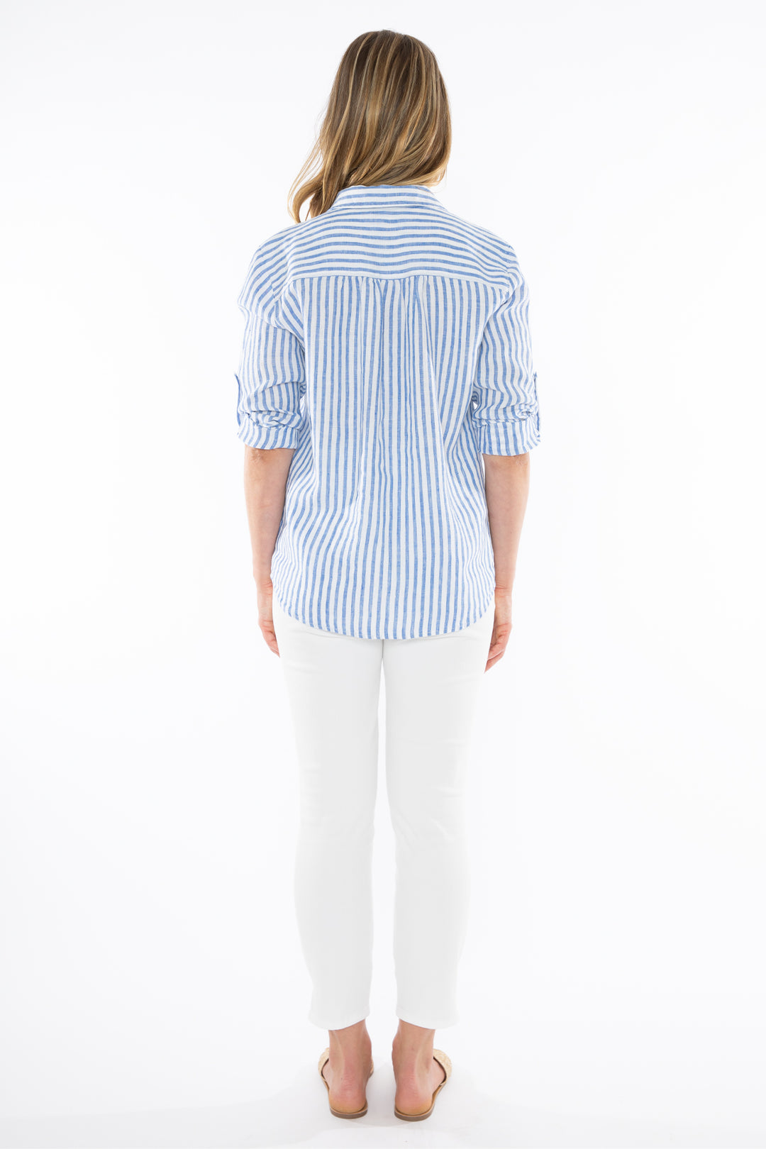 Jump Striped Linen Shirt