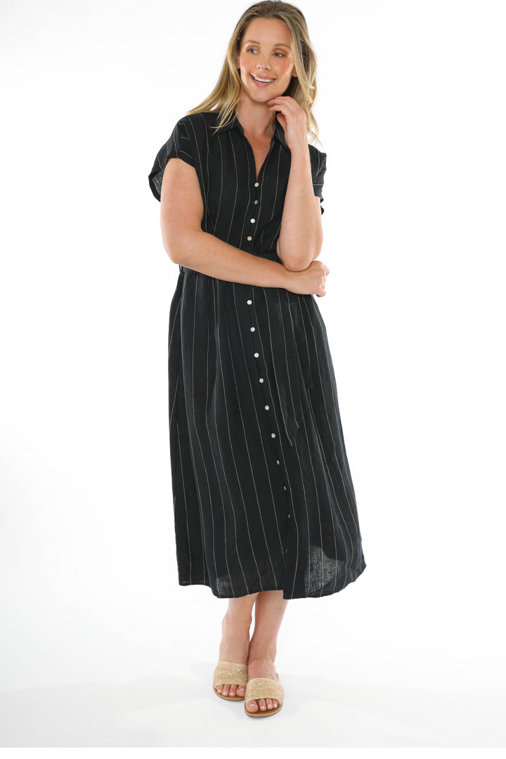 Jump Wide Stripe Dress