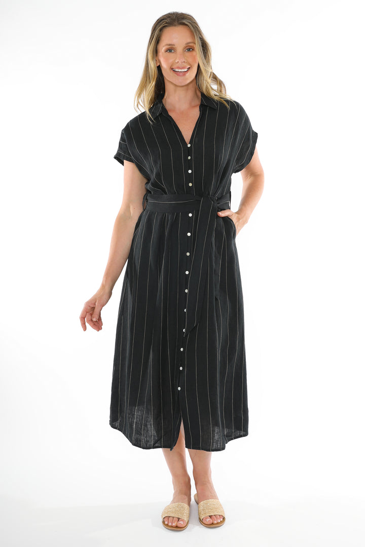 Jump Wide Stripe Dress