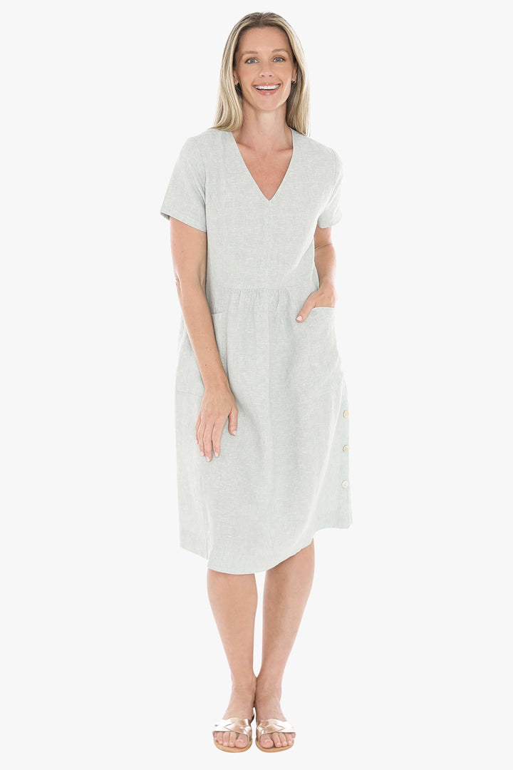 Jump Side Button Dress