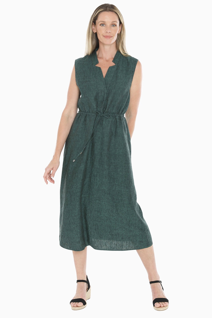 Jump Drawstring Waist Dress