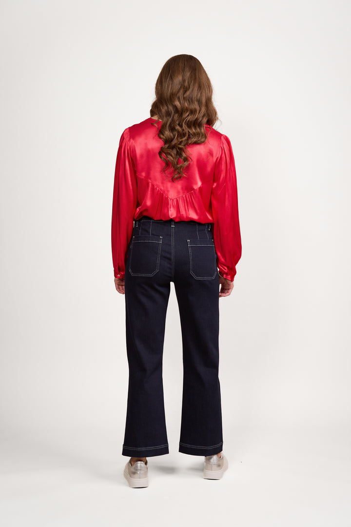 Vassalli Wide Leg Ankle Grazer 5995