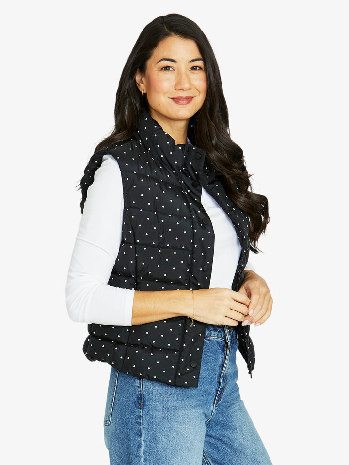 Jump Spot Quilted Vest
