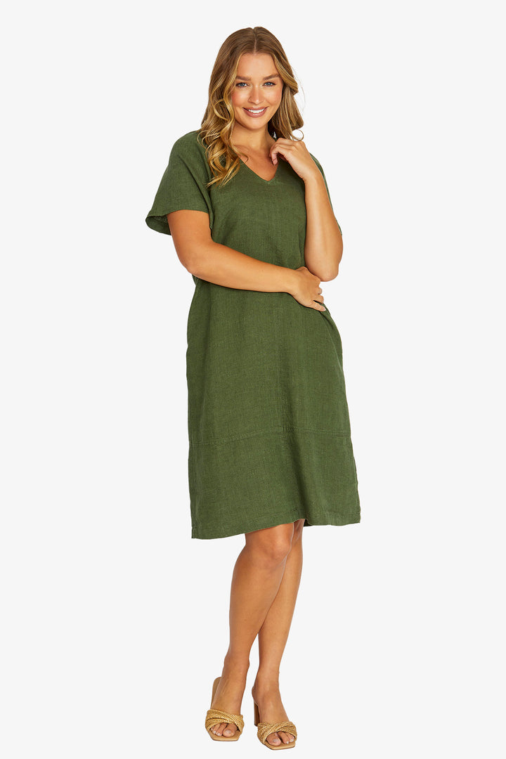 Jump Flutter Sleeve Dress