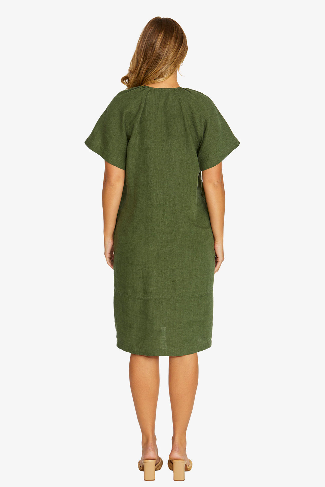 Jump Flutter Sleeve Dress
