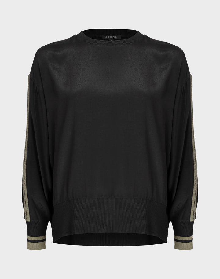 Storm Contrast Rib Top