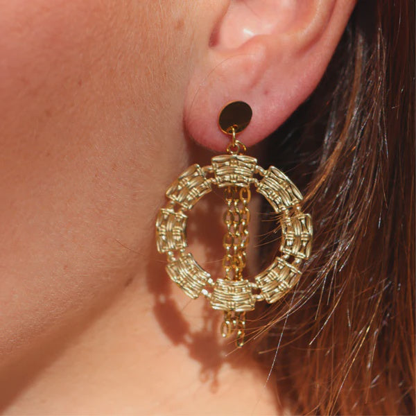 FV Boho Circle Earrings