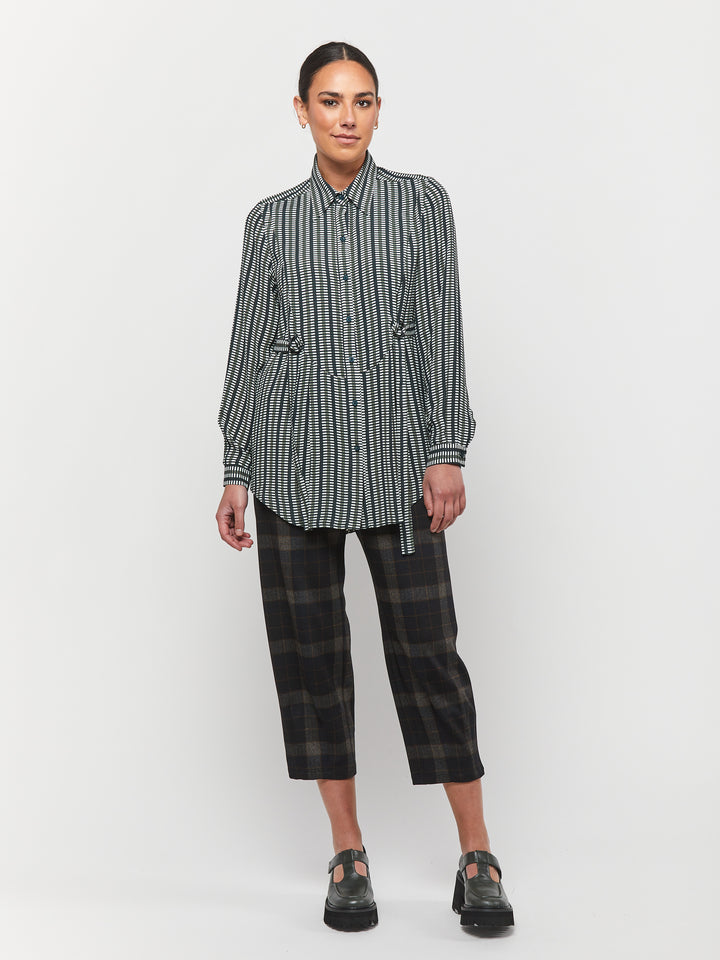 OBI Lattice Tuxedo Shirt