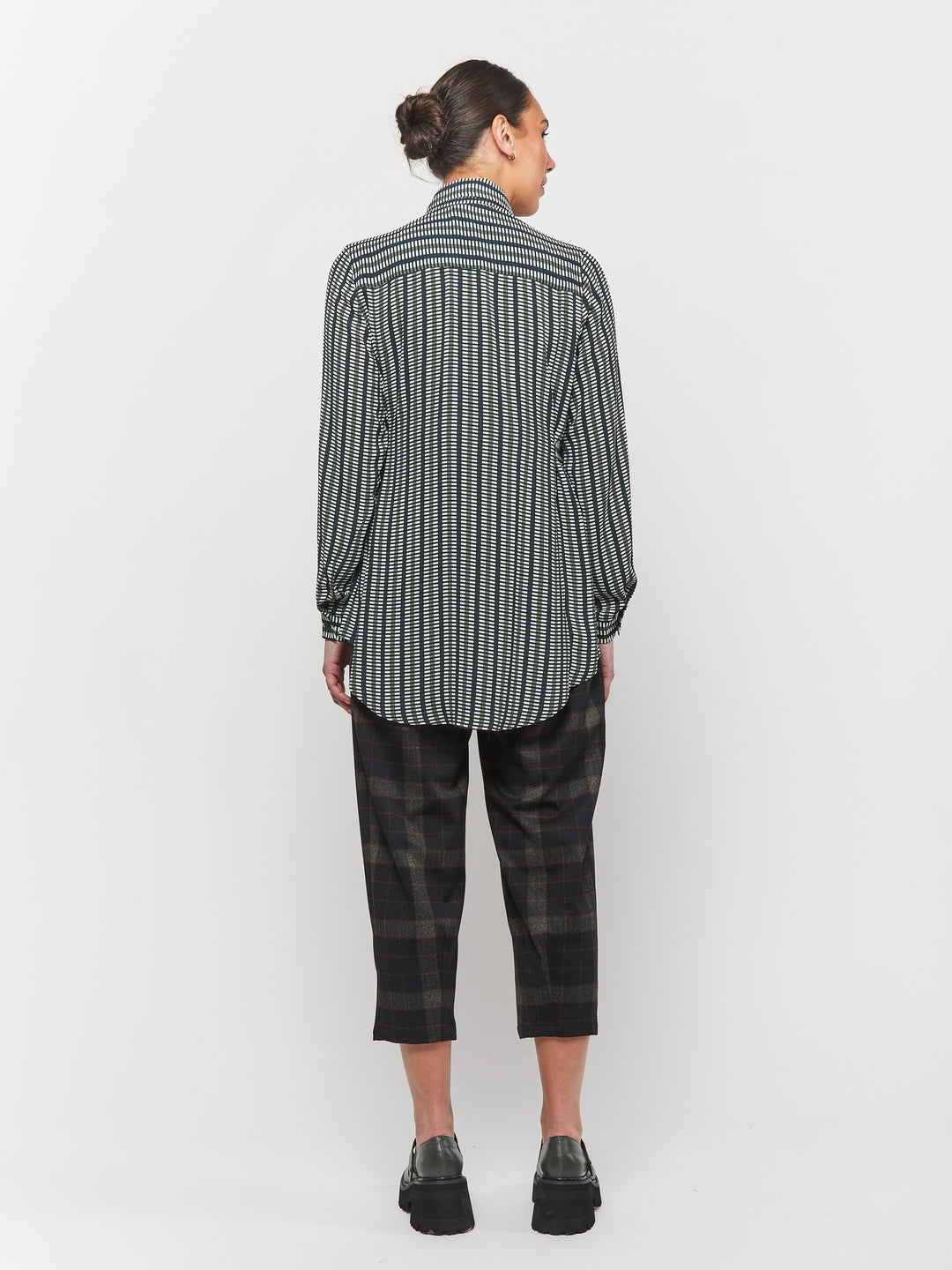 OBI Lattice Tuxedo Shirt