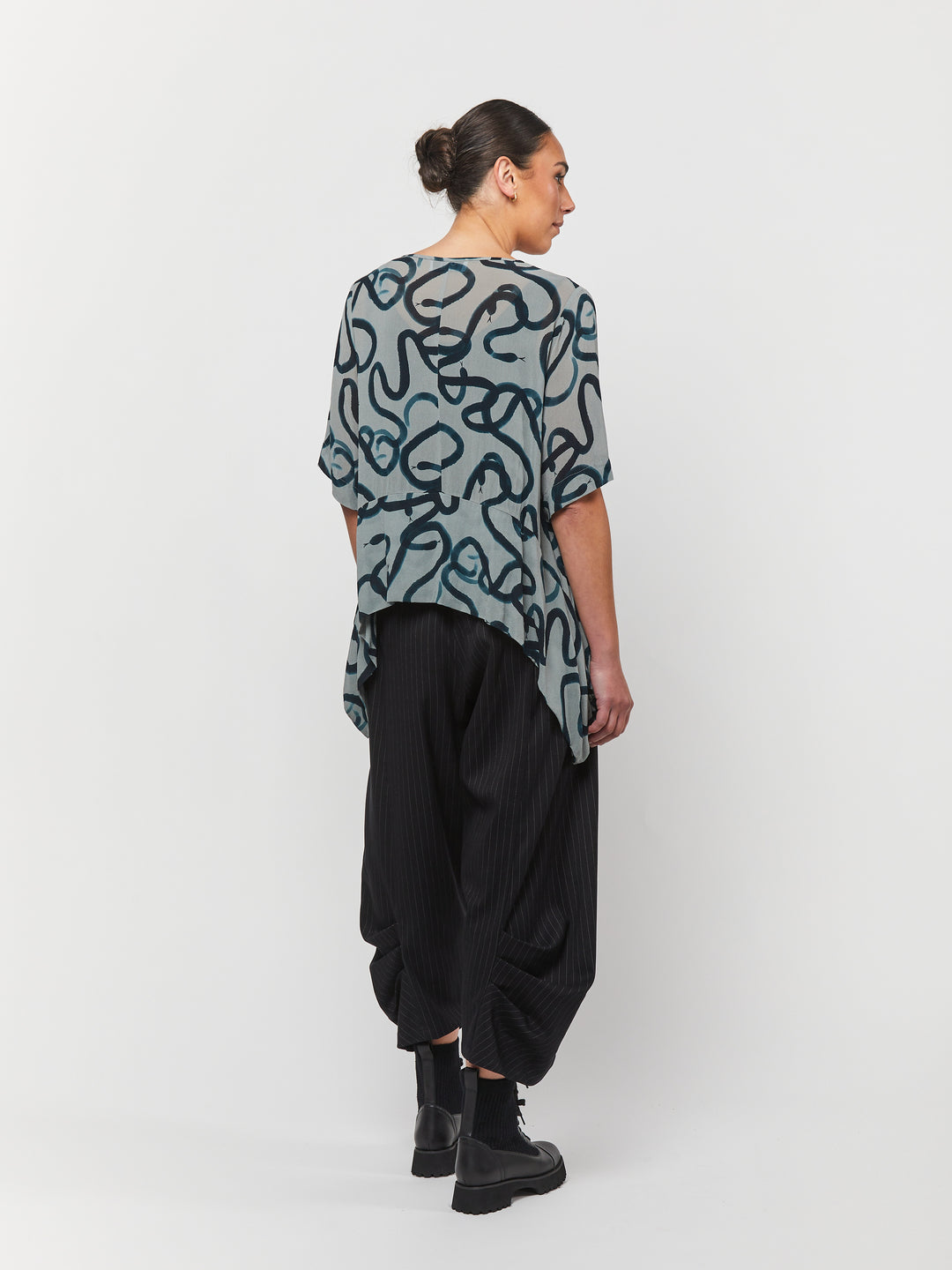 OBI Medusa Drape Top