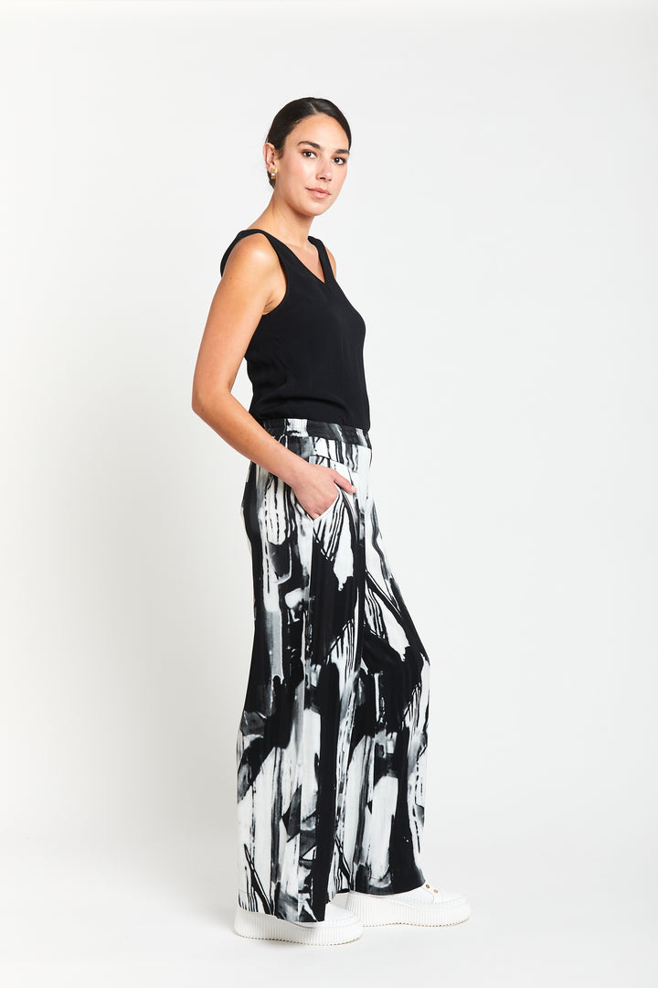 OBI Cityscape Pleat Palazzo