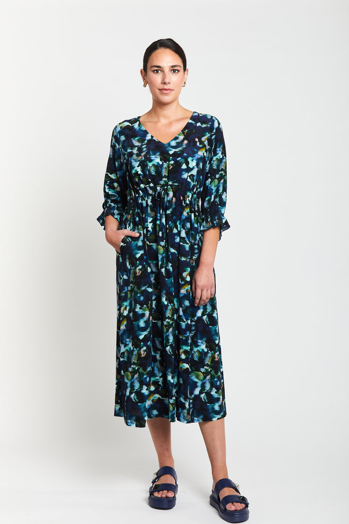 OBI Troubled Water Shift Dress