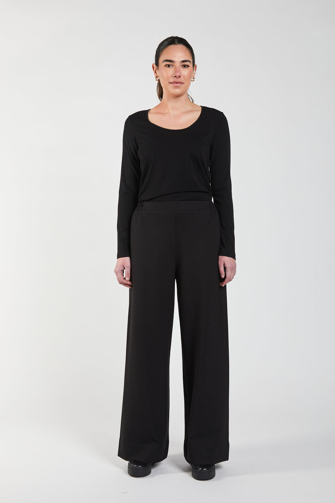 Obi Wool Bias Pants