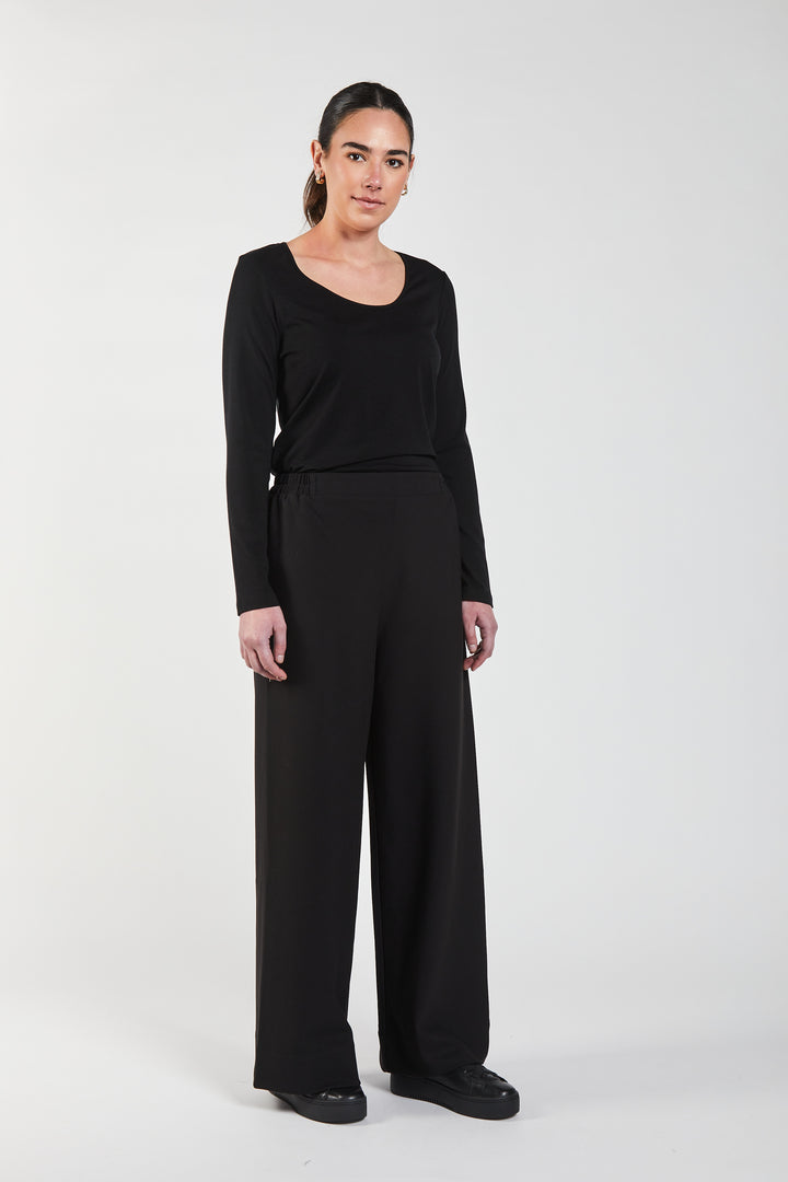 Obi Wool Bias Pants