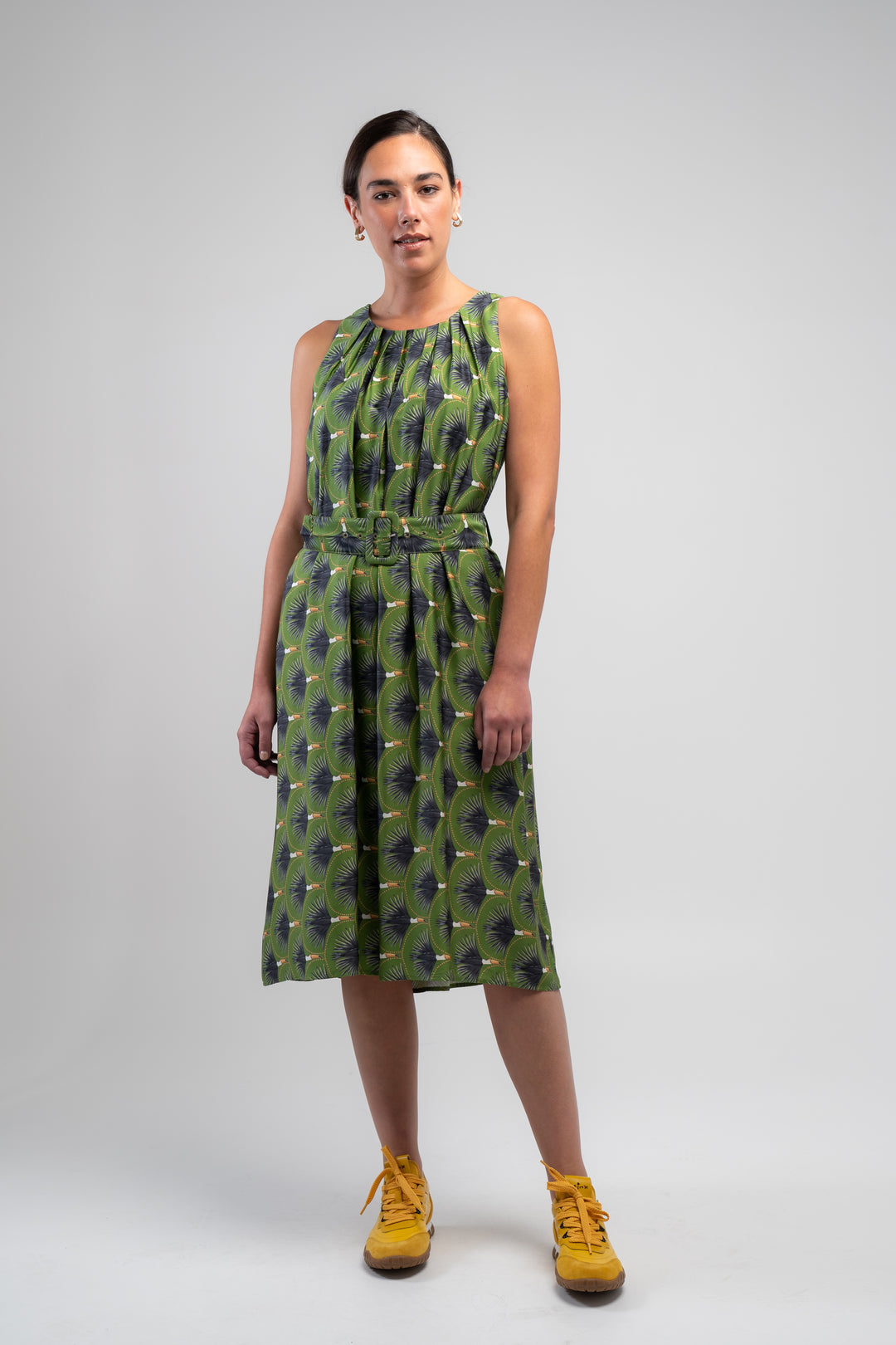 Obi Toucan Pleated Sundress