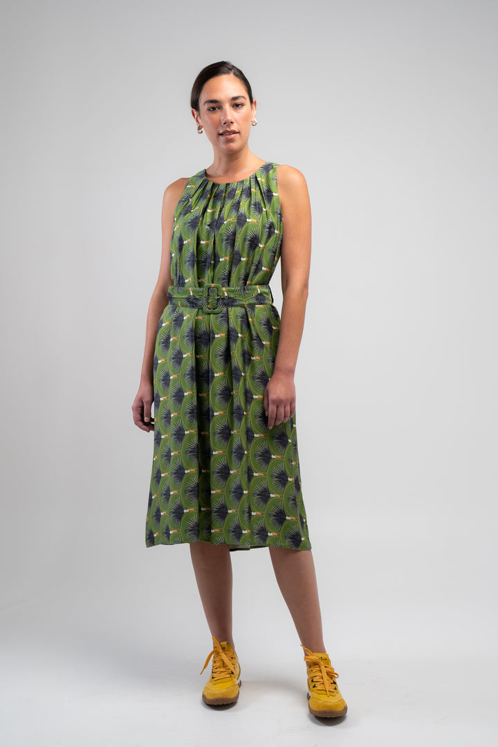 Obi Toucan Pleated Sundress