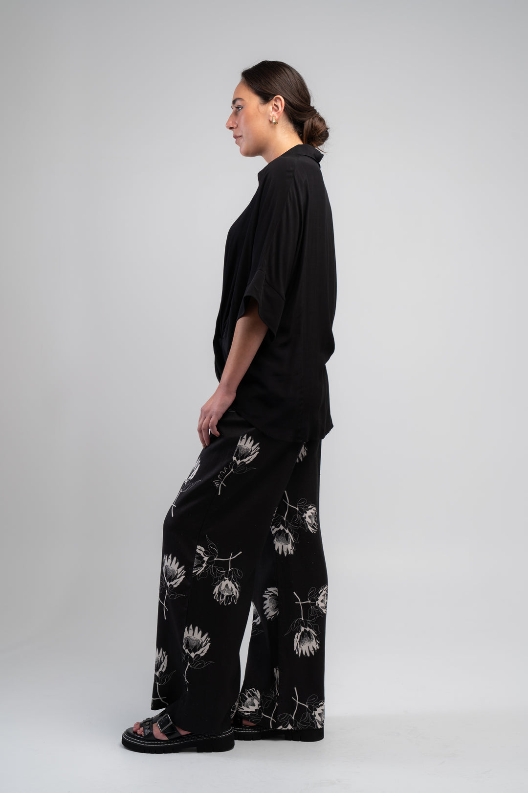 Obi Poppy Crossover Shirt