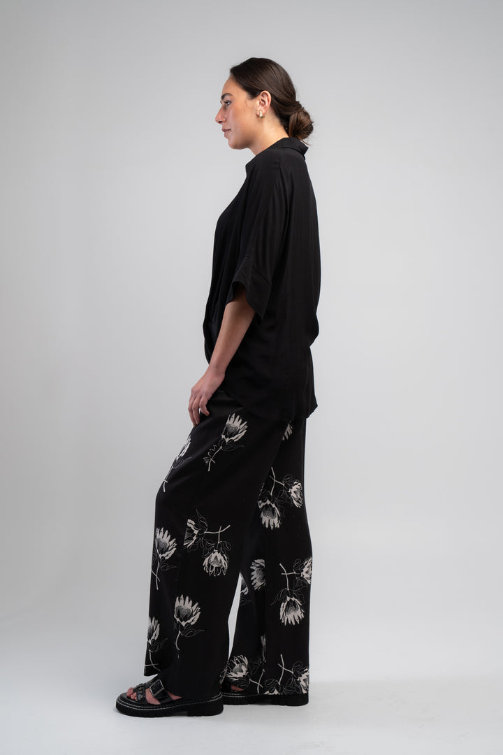 Obi Poppy Crossover Shirt