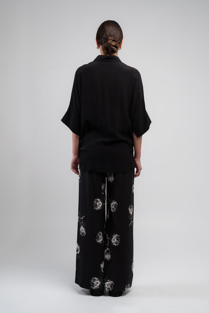 Obi Poppy Crossover Shirt