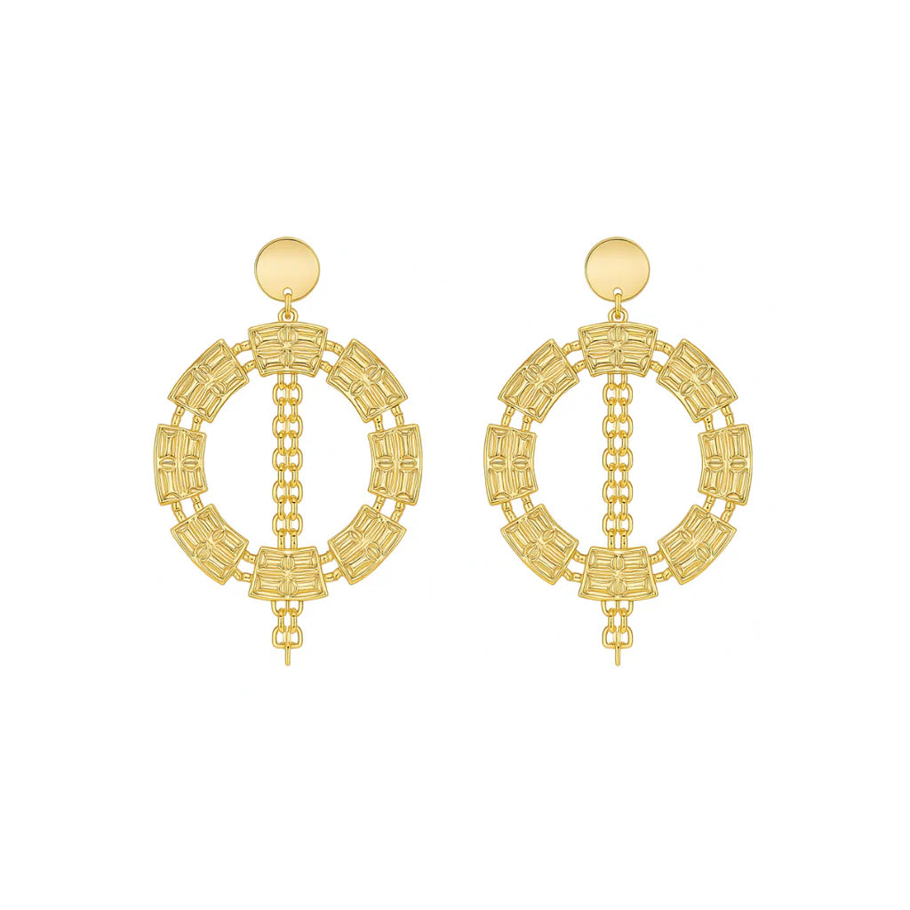 FV Boho Circle Earrings