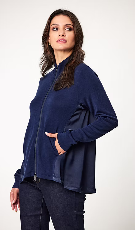 Julia Zip Front Merino Jacket