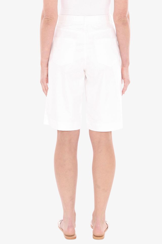 Jump Bermuda White Short