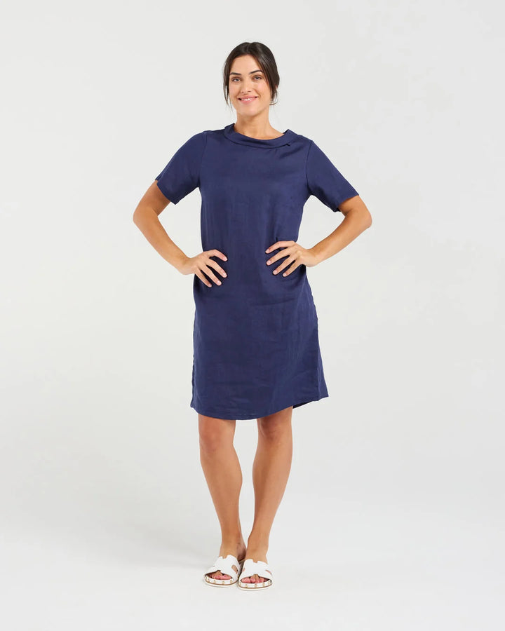Blackstone Natasha Button Dress