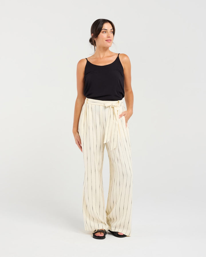 Blackstone Annette Tie Waist Pants
