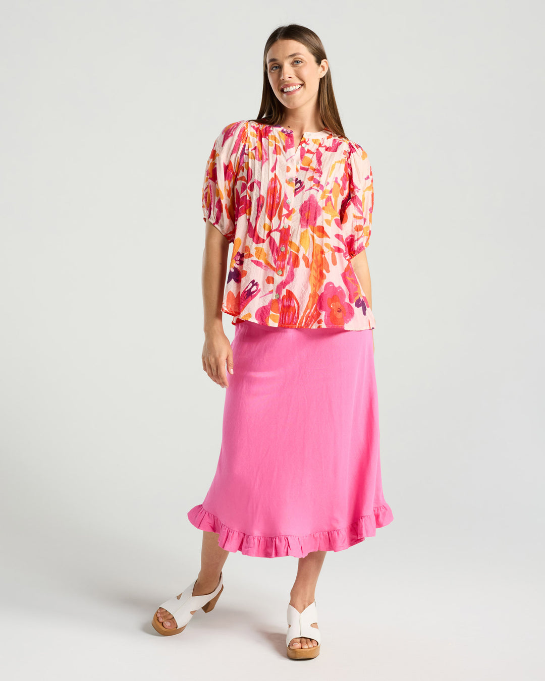 Blackstone Bridget Pintuck Top