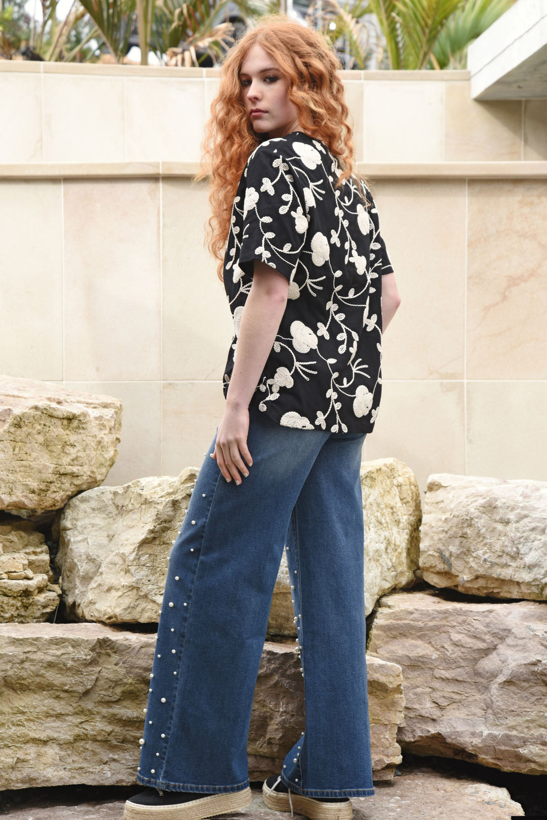 Curate Pearl Clutching Behaviour Jean