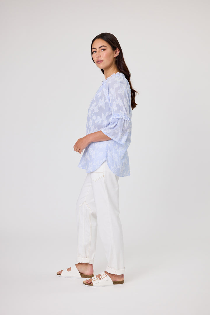 Duo Gala Frill Top