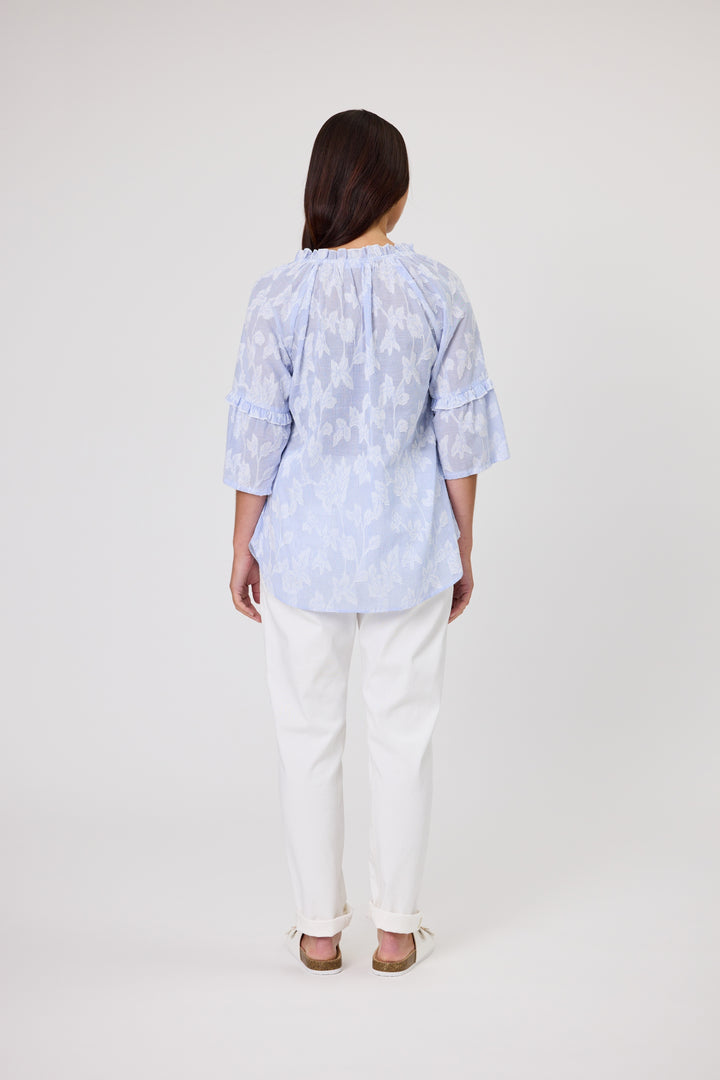 Duo Gala Frill Top