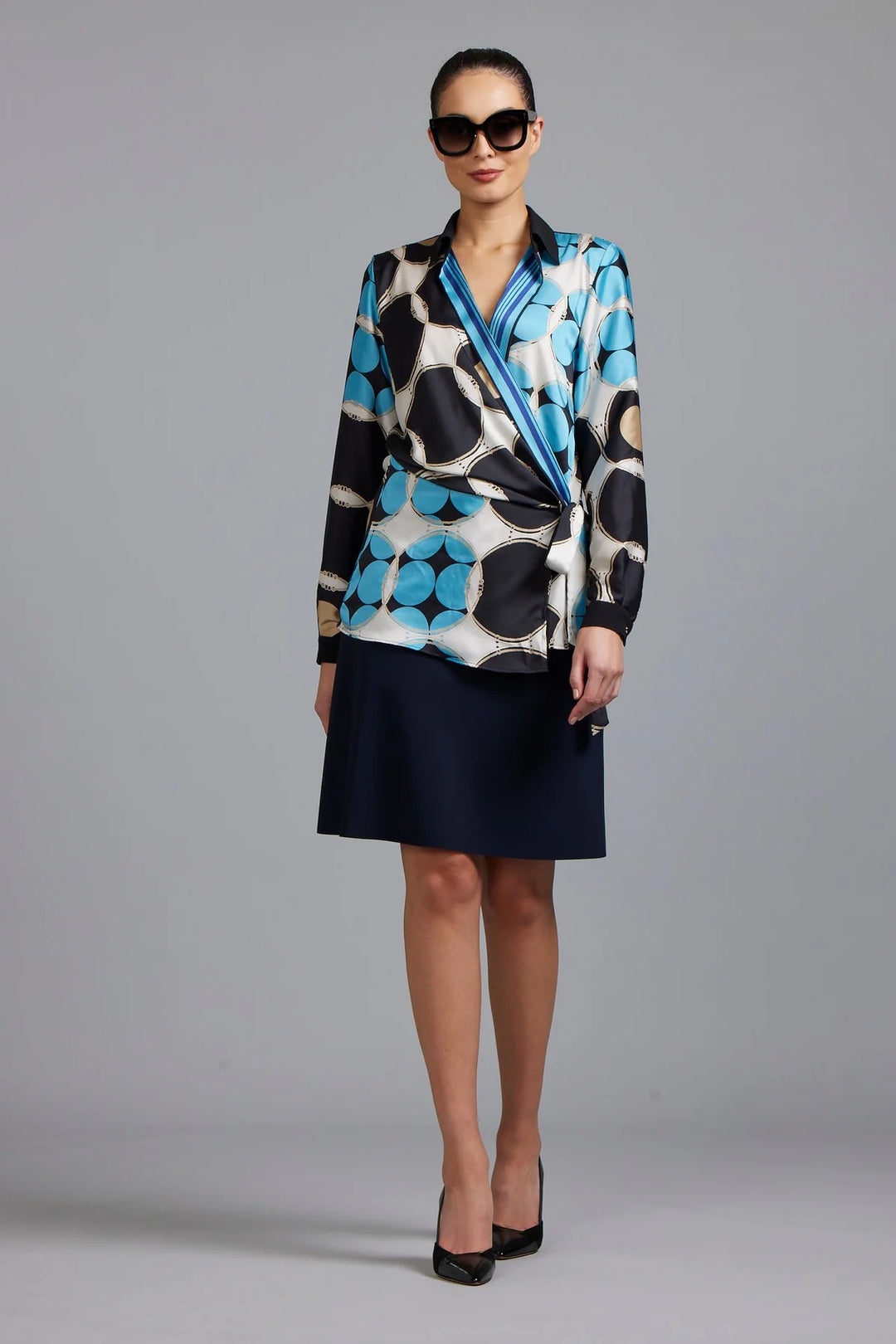PR Foulard Wrap Shirt