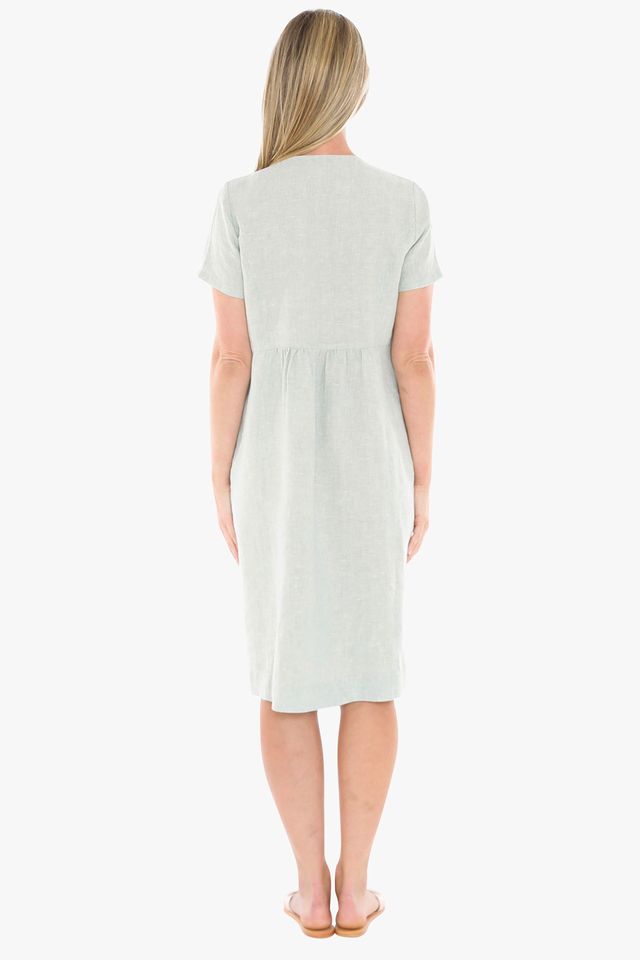 Jump Side Button Dress