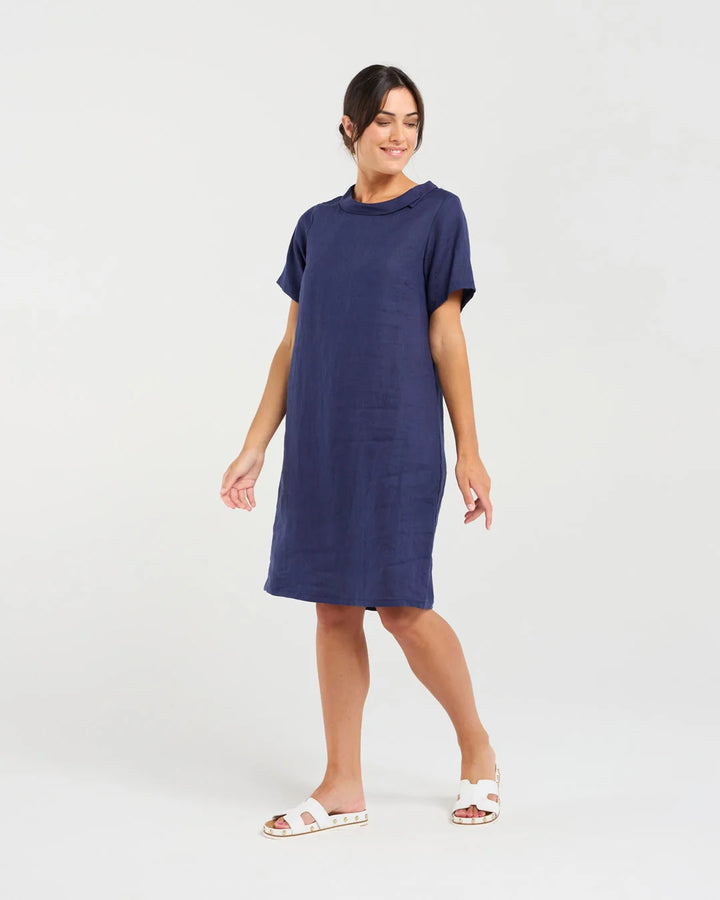 Blackstone Natasha Button Dress